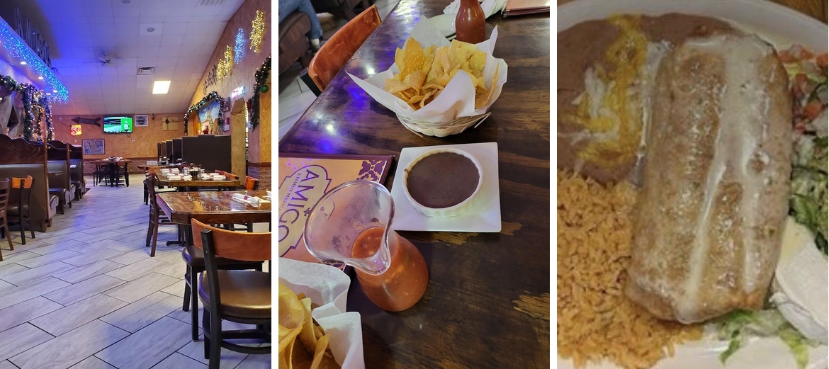 Amigos Mexican Family Restaurant Menu